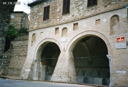 San Severino Marche: Fonte delle Sette Cannelle.