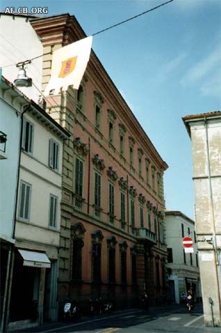 Faenza: facciata di Palazzo Ginnasi