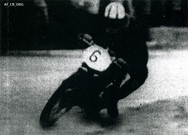 Superno Celotti vincitore a Riccione nel 1949